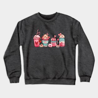 Valentine Sweet Treats Crewneck Sweatshirt